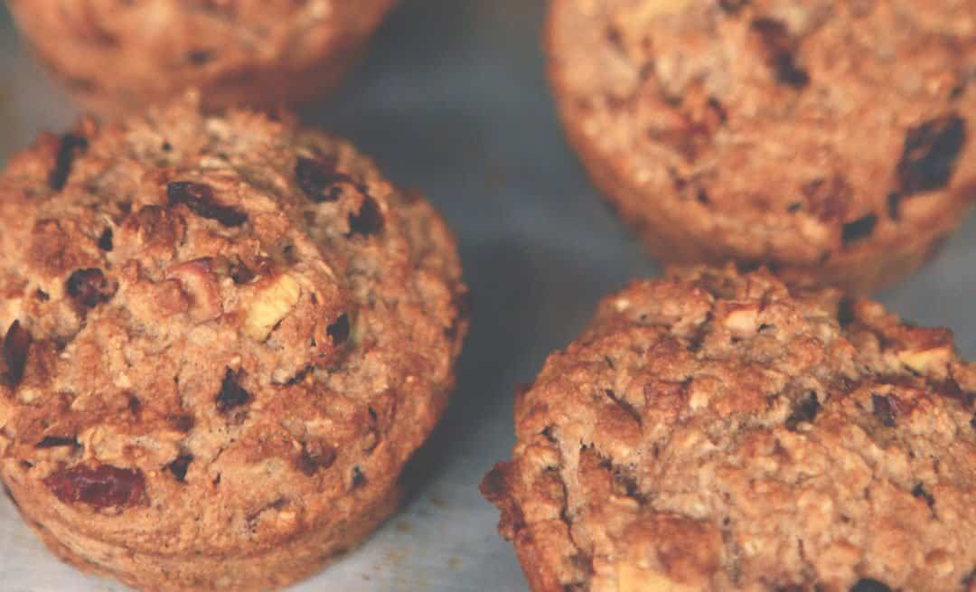 Cranberry & Apple Muffins