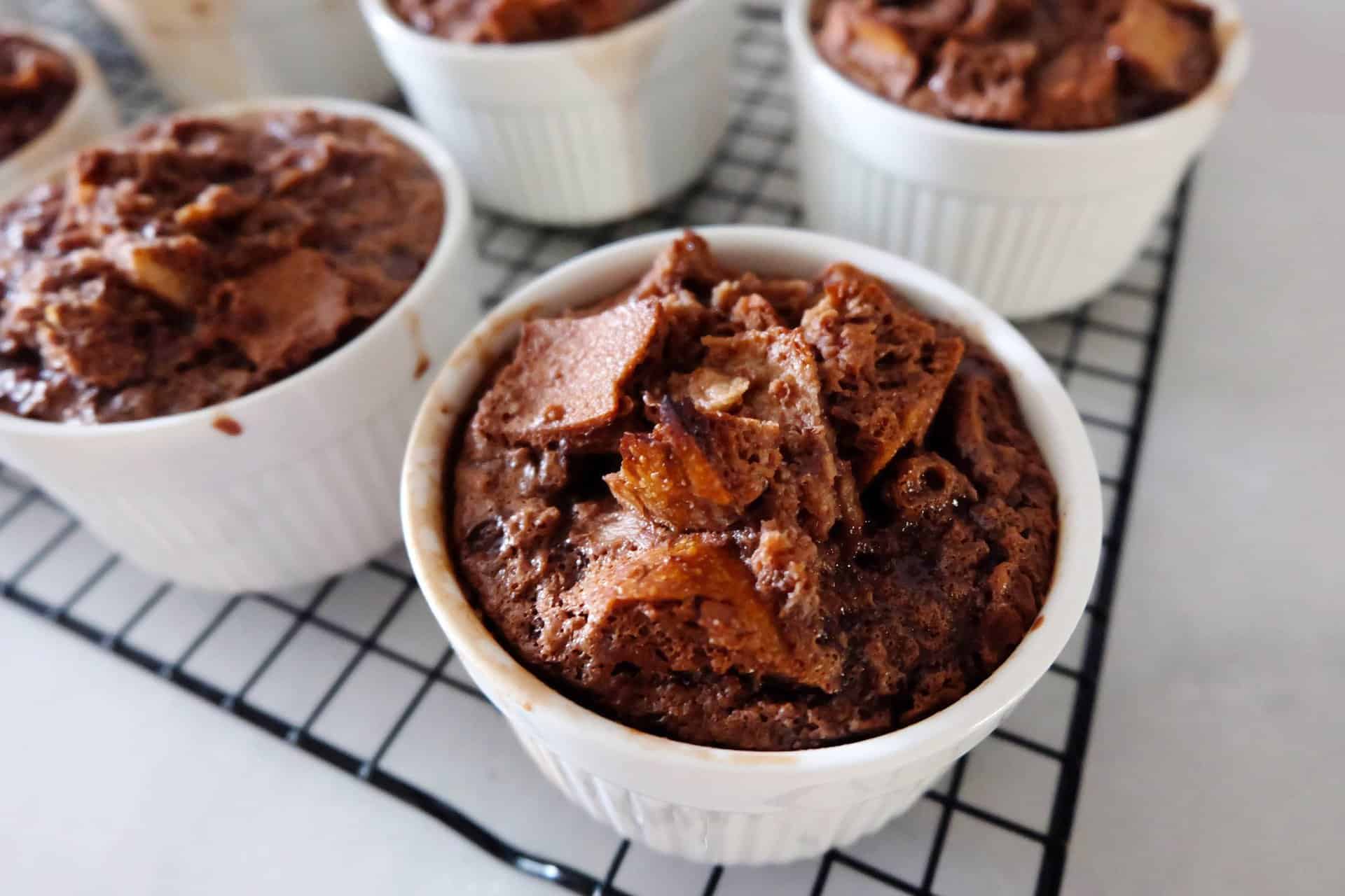 You are currently viewing Double Chocolate Bread Pudding